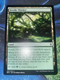 Fertile Thicket Battle for Zendikar Regular - Image 1