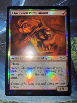 Clockwork Percussionist (0295) Duskmourn: House of Horror Foil - Image 1