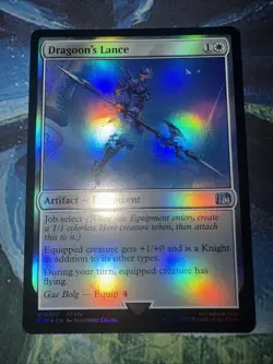 Dragoon's Lance Final Fantasy Foil - Image 1