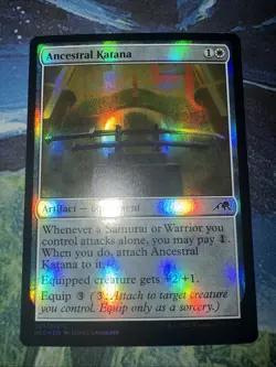 Ancestral Katana Kamigawa: Neon Dynasty Foil - Image 1