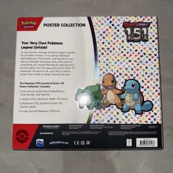 Pokemon TCG Scarlet And Violet 151 Poster Collection Box SEALED NEW 820650853166 - Image 2