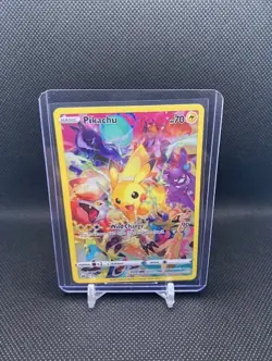 Pokemon Pikachu Holo Full Art Secret Rare Card Crown Zenith 160/159 - Image 3