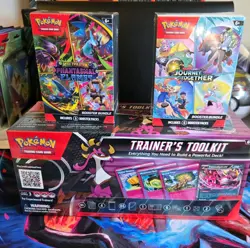 Pokemon sealed lot Booster Bundle Phantasmal Flames Journey Together BB - Image 1