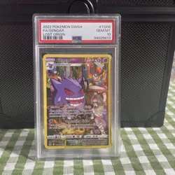 Pokemon 2022 Gengar TG06/TG30 Full Art Lost Origin GEM MINT PSA 10 - Image 1