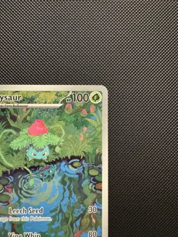 Pokemon TCG Ivysaur 167/165 Sv: Scarlet & Violet 151 Illustration Rare Near Mint - Image 3