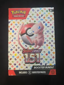 Sealed Pokemon Scarlet & Violet 151 Booster Bundle - 6 Packs W/ Case - Image 2