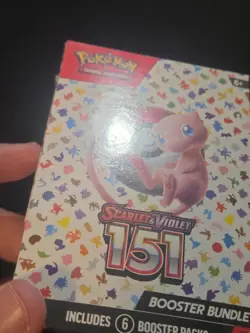 Sealed Pokemon Scarlet & Violet 151 Booster Bundle - 6 Packs W/ Case - Image 5