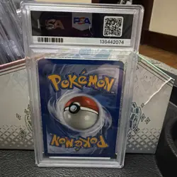 Pokemon Gold Star Vaporeon Holo EX Power Keepers 2007 PSA 5 EX - Image 2