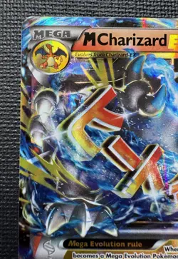 Mega M Charizard EX 12/83 Pokemon Generations Holo Ultra Rare NM - Image 2
