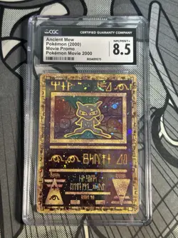 Pokemon Ancient Mew Movie 2000 Promo CGC 8.5 - Image 1