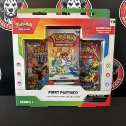 Pokemon TCG: First Partner Illustration Collection Box | Brand New - Image 1