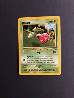 Pokemon TCG Hoppip Neo Genesis 61 Regular Unlimited Common - Image 1