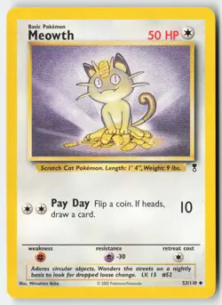 Pokemon - Meowth #53/110 - Legendary Collection Uncommon - Image 1