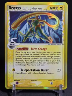 Pokemon TCG Deoxys Speed Forme 6/110 - EX Holon Phantoms - Holo Rare - NM/LP - Image 3