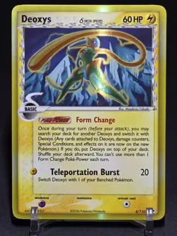 Pokemon TCG Deoxys Speed Forme 6/110 - EX Holon Phantoms - Holo Rare - NM/LP - Image 4