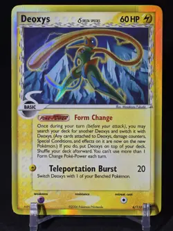 Pokemon TCG Deoxys Speed Forme 6/110 - EX Holon Phantoms - Holo Rare - NM/LP - Image 5