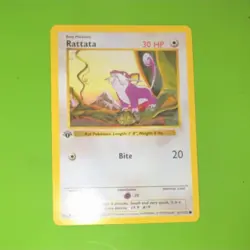 Nintendo Pokemon TCG Base Set Rattata Raticate Machop Sandshrew Ponyta Lot - Image 1