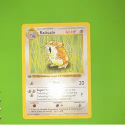 Nintendo Pokemon TCG Base Set Rattata Raticate Machop Sandshrew Ponyta Lot - Image 2