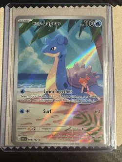 Pokemon Misty's Lapras 194/182 Sv10: Destined Rivals Illustration Rare Holo - Image 1