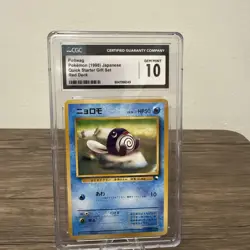CGC 10 Poliwag #60 Japanese Vending Series 1 Pokemon 1998 - Image 1