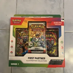 Pokemon TCG ~ First Partner Illustration Collection ~ Series 1 Brand new in hand - Image 1