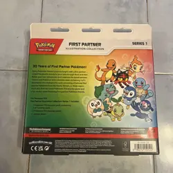 Pokemon TCG ~ First Partner Illustration Collection ~ Series 1 Brand new in hand - Image 2