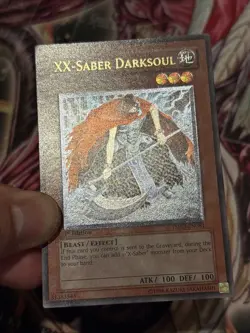 XX-Saber Darksoul TSHD-EN081 1st Edition Ultimate Rare - Image 2