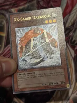 XX-Saber Darksoul TSHD-EN081 1st Edition Ultimate Rare - Image 3