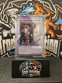 BPRO-EN036 Darklord Eveningstar Secret Rare 1st Edition YuGiOh - Image 1