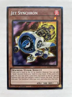 Yu-Gi-Oh! Jet Synchron COLLECTOR'S RARE MZMI-EN044 - Image 1