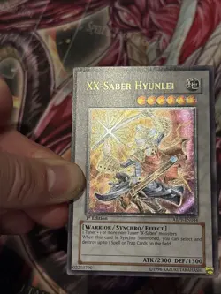 XX-Saber Hyunlei ABPF-EN044 1st Edition Ultimate Rare - Image 4