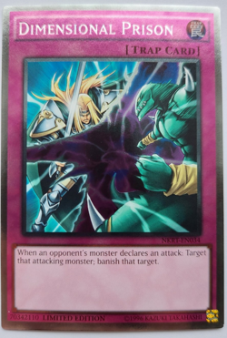 Yu-Gi-Oh! - Dimensional Prison - NKRT-EN034 - Platinum Rare - Limited Edition - Image 1