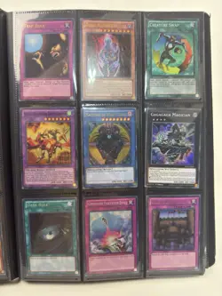 Rare Vintage Yugioh Binder Collection 150+ Cards 1st Ultimate All Rarities Holo - Image 2