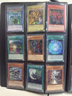 Rare Vintage Yugioh Binder Collection 150+ Cards 1st Ultimate All Rarities Holo - Image 3