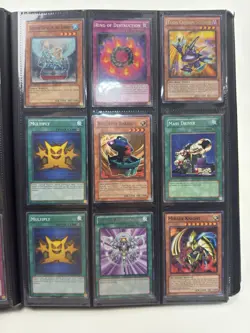 Rare Vintage Yugioh Binder Collection 150+ Cards 1st Ultimate All Rarities Holo - Image 5