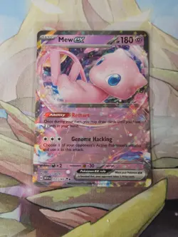 Pokemon Scarlet Violet 151 Card 151/165 Mew EX Double Rare English NM - Image 2