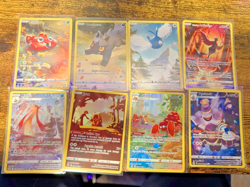 Pokemon card lot, Full art etc (8 cards) - Image 1