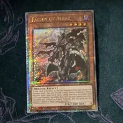 Konami Yu-Gi-Oh! TCG Fallen of Albaz Effect Monster 1st Edition Holo Card - Image 1