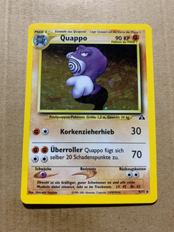 GERMAN Poliwrath 9/75 Neo Discovery - Holo Pokemon Card - EX/NM - Image 2