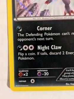 Zoroark 73/146 Holo XY Base Set Pokemon TCG Card - Image 5