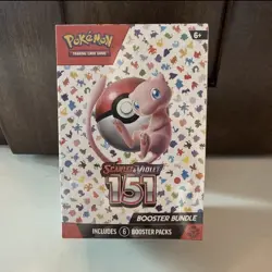 Pokemon TCG 151 Scarlet and Violet Booster Bundle Trading Cards Set - 6 Packs 820650853210 - Image 1