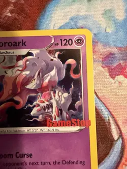 Hisuian Zoroark - (Gamestop Exclusive) 076/196 Miscellaneous Card NM - Image 3