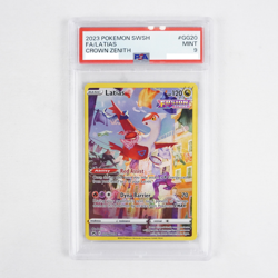 Pokemon TCG Latias Crown Zenith & Ninetails Holo Cards PSA Grade 9 Mint Lot of 2 - Image 2