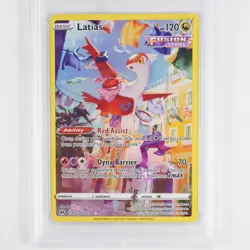 Pokemon TCG Latias Crown Zenith & Ninetails Holo Cards PSA Grade 9 Mint Lot of 2 - Image 3
