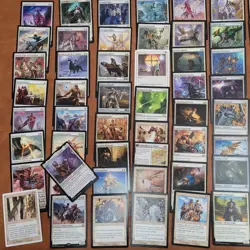 ***Pure White KNIGHTS*** TRIBAL BEGINNER COMMANDER MAGIC DECK of 100 MTG Cards - Image 3