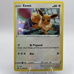 Pokemon Eevee SWSH212 SWSH: Sword & Shield Promo Cards Holo NM - Image 1