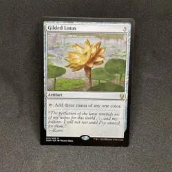 Gilded Lotus - Dominaria - LP- Rare - Magic The Gathering - Image 1