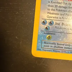 Pokemon WOTC Card - Dark Gyarados - Team Rocket - Non-Holo Rare - 25/82 - NM - Image 5