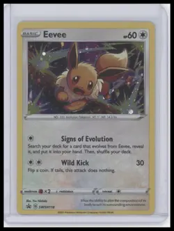 SWSH: Sword & Shield Promo Cards #SWSH118 Eevee Promo,Holo - Image 1