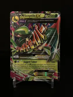 Pokemon TCG English Card XY Ancient Origins M Sceptile EX 8/98 Holo - Image 1